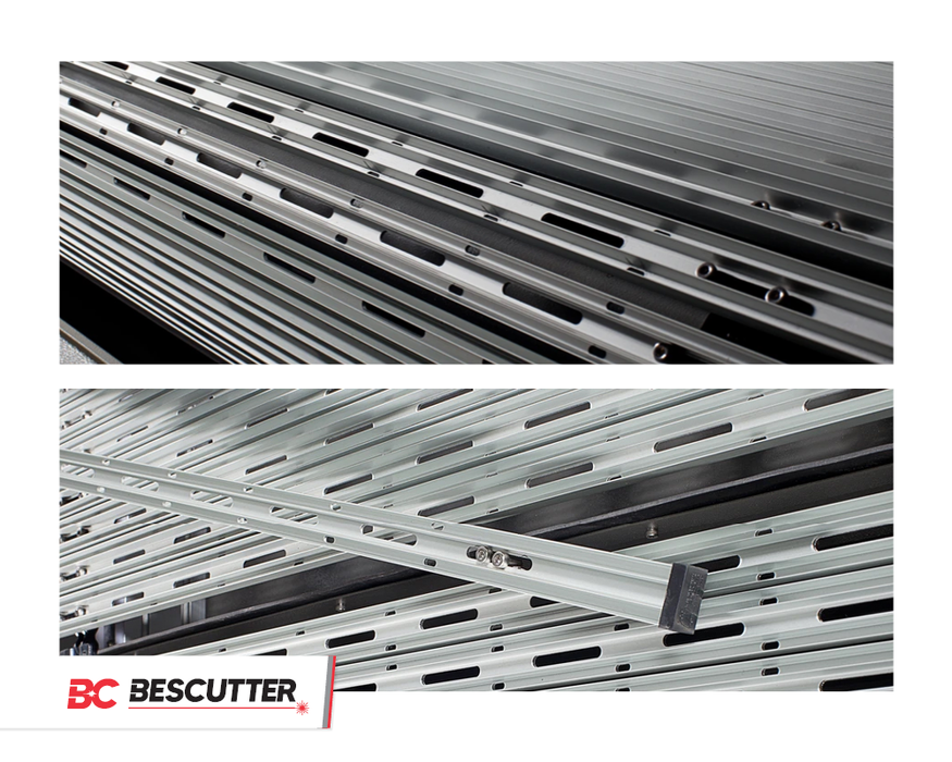 ALL SYSTEM INCLUDED BESCUTTER FABRIC CUTTING PRO 63''X39'' CO2 LASER CUTTER & ENGRAVER 150W WITH CAMERA POSITIONING, CONVEYOR BELT AND AUTO-FEEDER | DOUBLE HEAD AVAILABLE - BesCutter Laser Cutters and Engravers