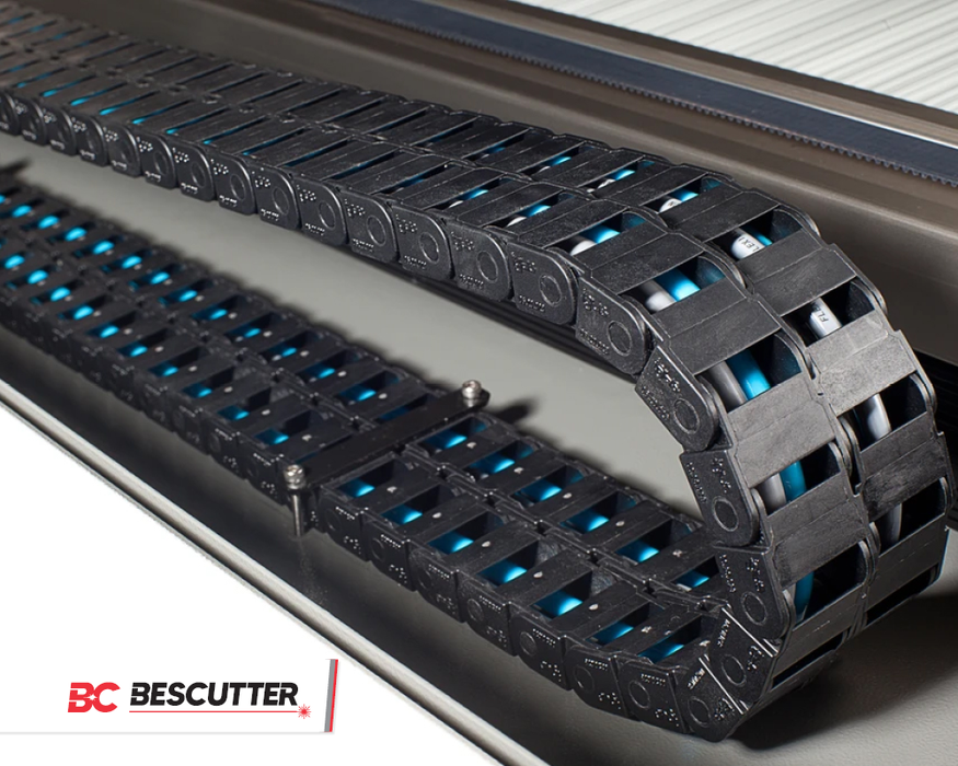 ALL SYSTEM INCLUDED BESCUTTER FABRIC CUTTING PRO 63''X39'' CO2 LASER CUTTER & ENGRAVER 150W WITH CAMERA POSITIONING, CONVEYOR BELT AND AUTO-FEEDER | DOUBLE HEAD AVAILABLE - BesCutter Laser Cutters and Engravers