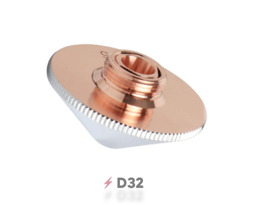 D32 Boquillas de cobre de diámetro | Para cabezal láser de fibra