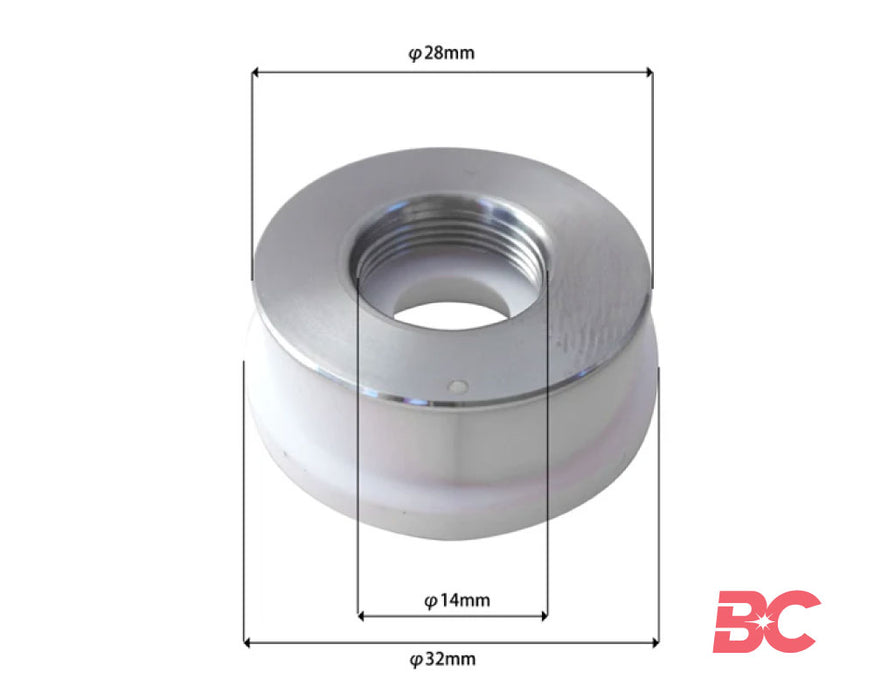 D19.5 Anillo cerámico para cabezal láser de fibra