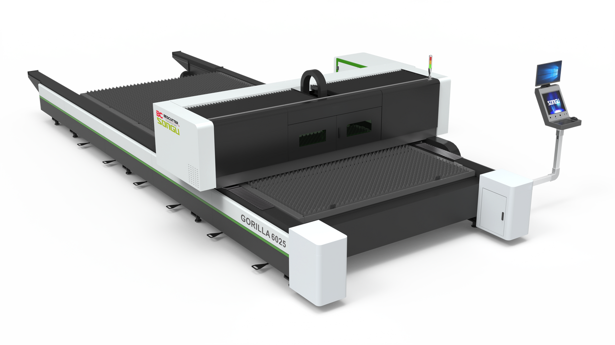 GORILLA 6000W-12000W | Máquina de corte láser para láminas metálicas