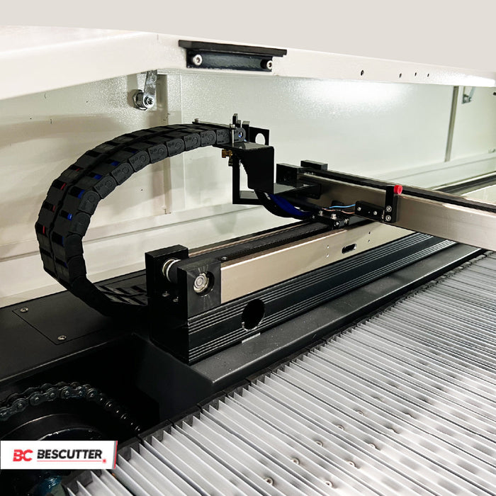 ALL SYSTEM INCLUDED BESCUTTER FABRIC PRO 56''X37'' | 130 - 150W | CO2 LASER CUTTER & ENGRAVER | AVAILABLE DOUBLE HEAD, CONVEYOR BELT AND AUTO-FEEDER - BesCutter Laser Cutters and Engravers