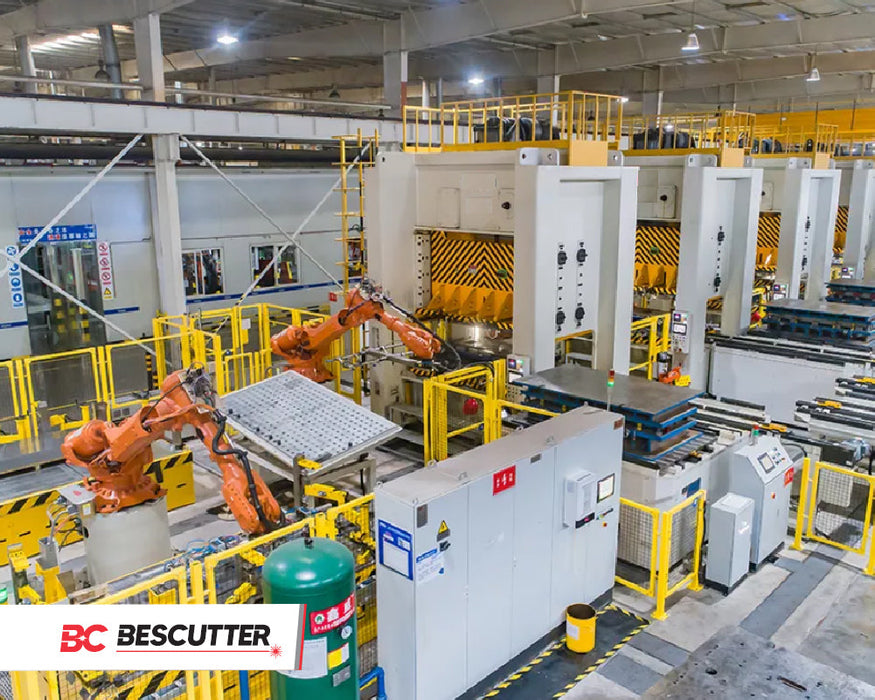 Bescutter Crank Press - BesCutter Laser Cutters and Engravers