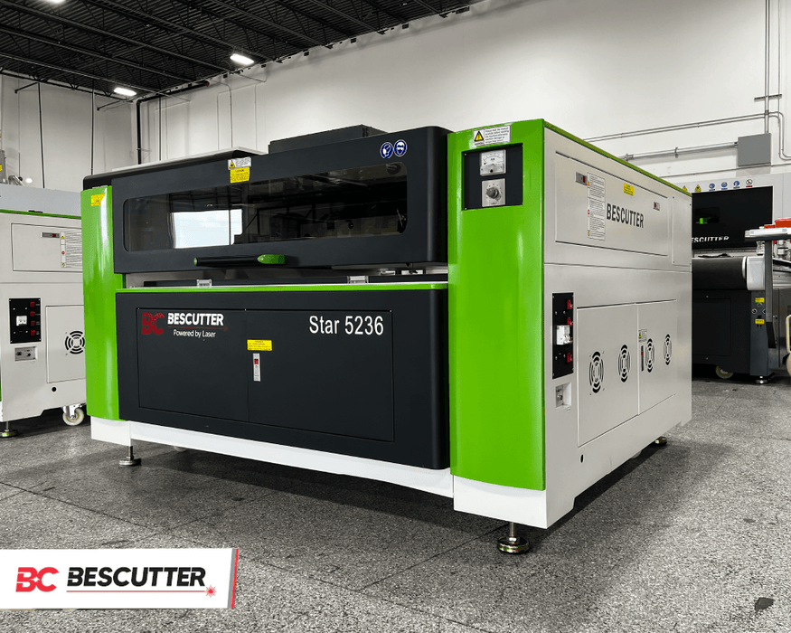 TODOS LOS SISTEMAS INCLUIDOS BESCUTTER VERSA STAR 52"X36" 150W | CORTADORA Y GRABADORA LÁSER CO2 | ENTREGA RÁPIDA | STEPMOTORS LEADSHINE