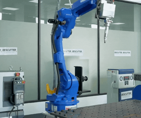 Robot de Soldadura Manual 2000W-12000W | Máquina de Soldadura Láser de Fibra