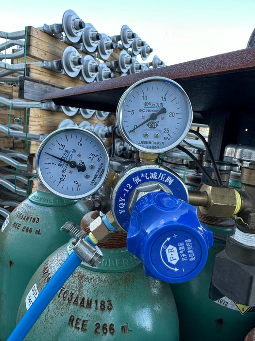 Regulador de presión de gas oxígeno CGA540 360 psi