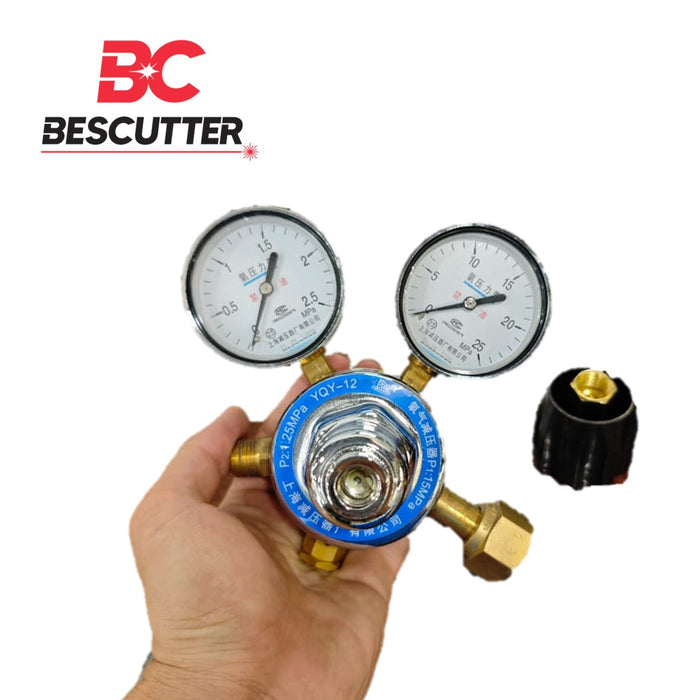 Regulador de presión de gas oxígeno CGA540 360 psi