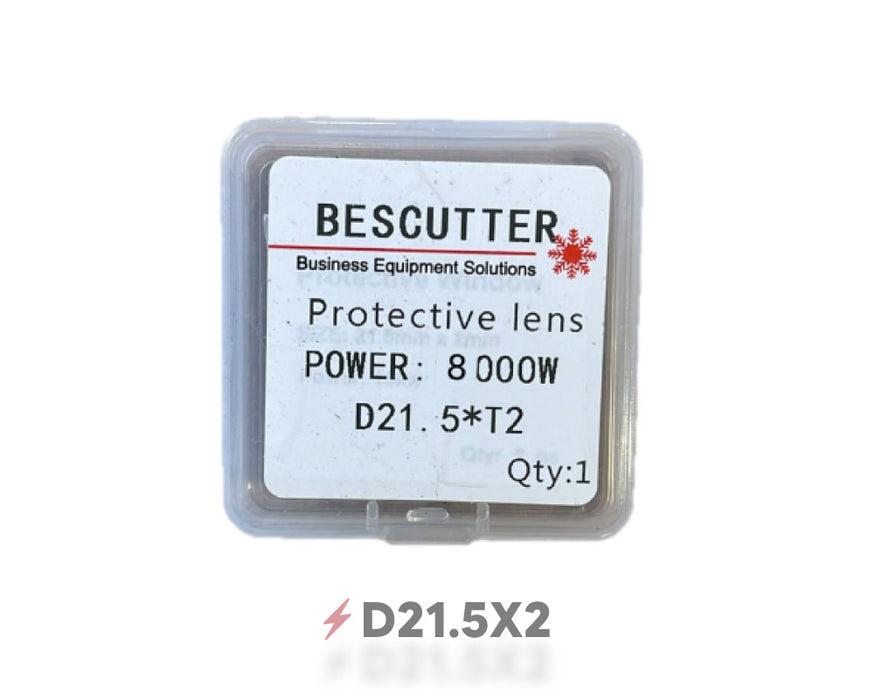 D21.5X2 Lente protectora óptica | 8000W