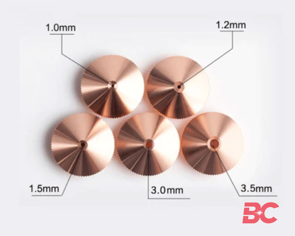 D28 Copper Nozzles | For Fiber Laser Head