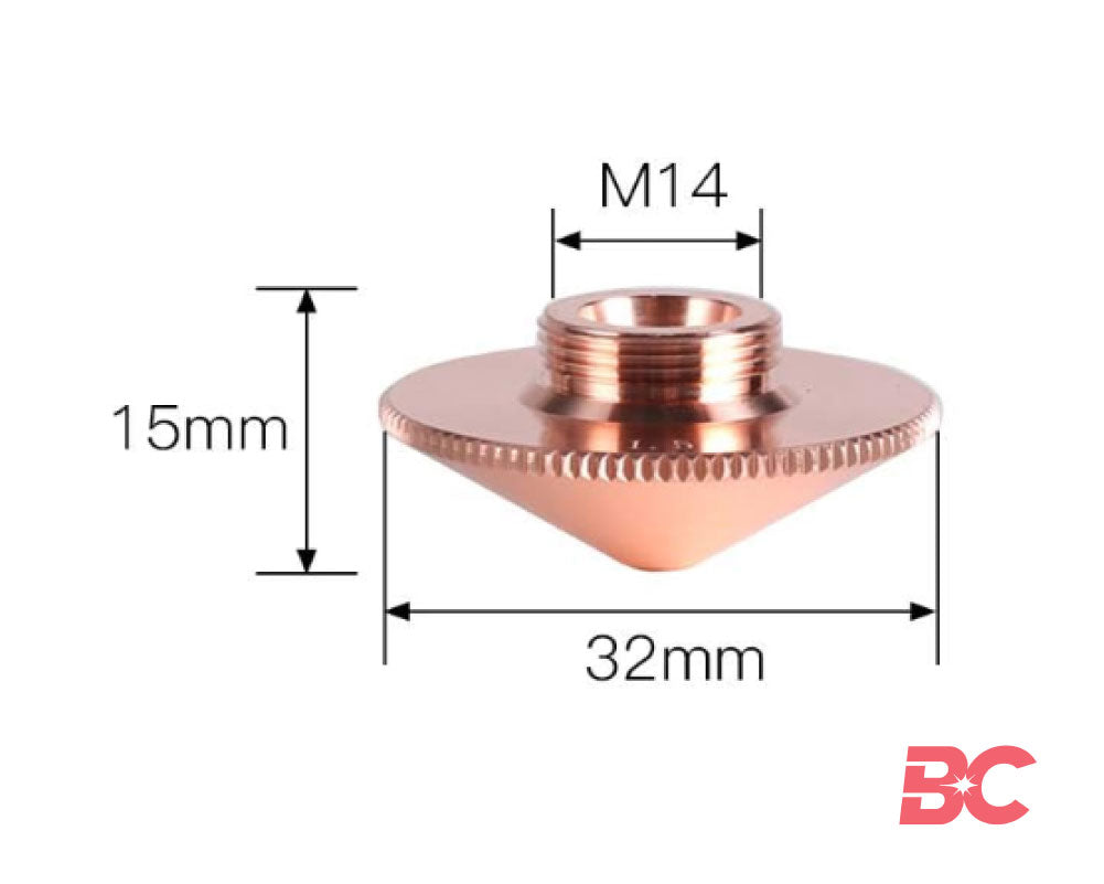 D32 Boquillas de Cobre | Raytools