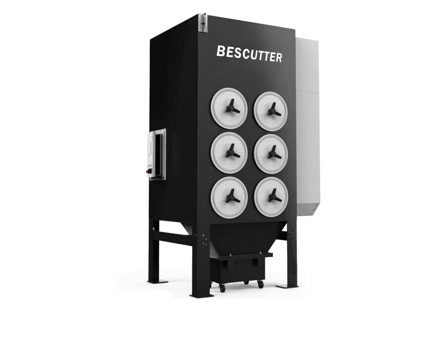 BesCutter 4-6 Core Dust Collector for Fiber Laser Cutting Machine - BesCutter Laser Cutters and Engravers