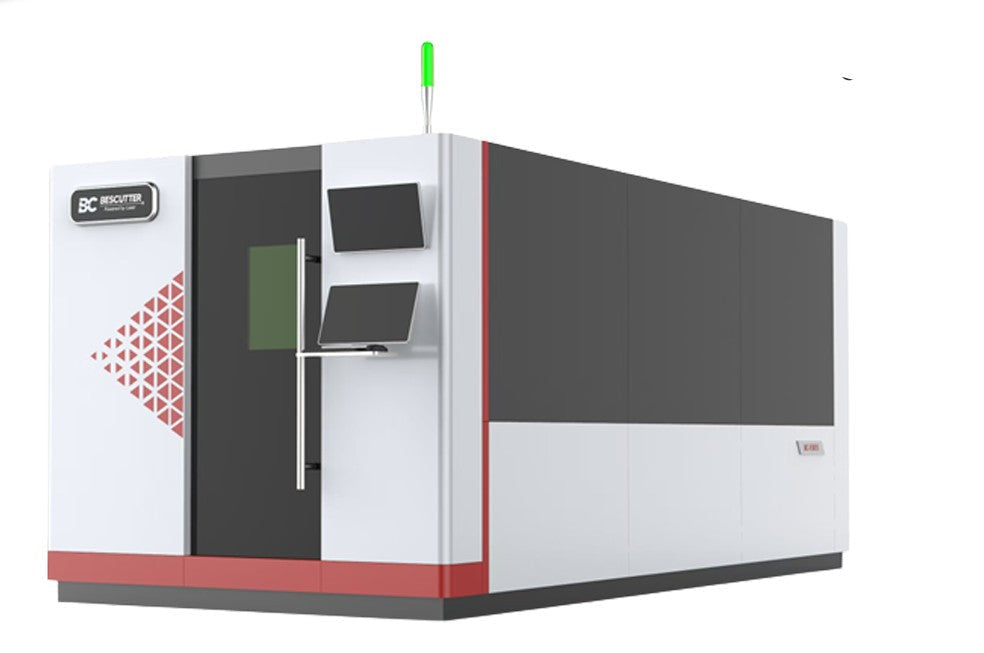 Cutter Cerrada FLASH CORE: Láser Fibra Industrial Cabina Cerrada 3kW-12kW — bescuttermx