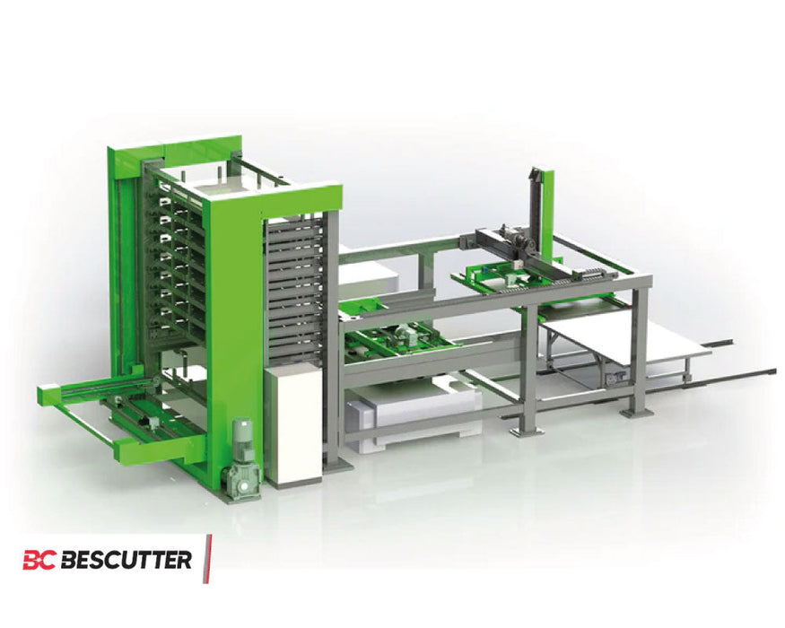 HYSTORE | Automatic Loading & Unloading and Storage System For Fiber Laser Cutter