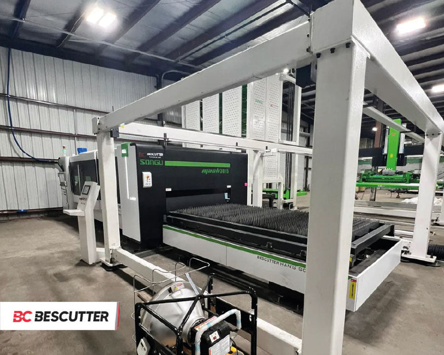 HYSTORE | Automatic Loading & Unloading and Storage System For Fiber Laser Cutter