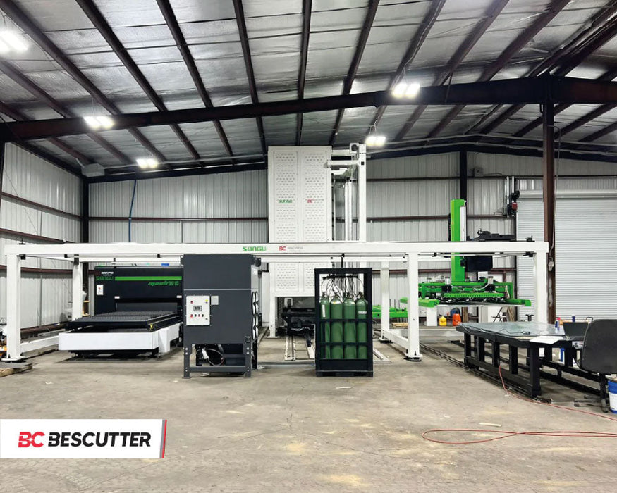 HYSTORE | Automatic Loading & Unloading and Storage System For Fiber Laser Cutter