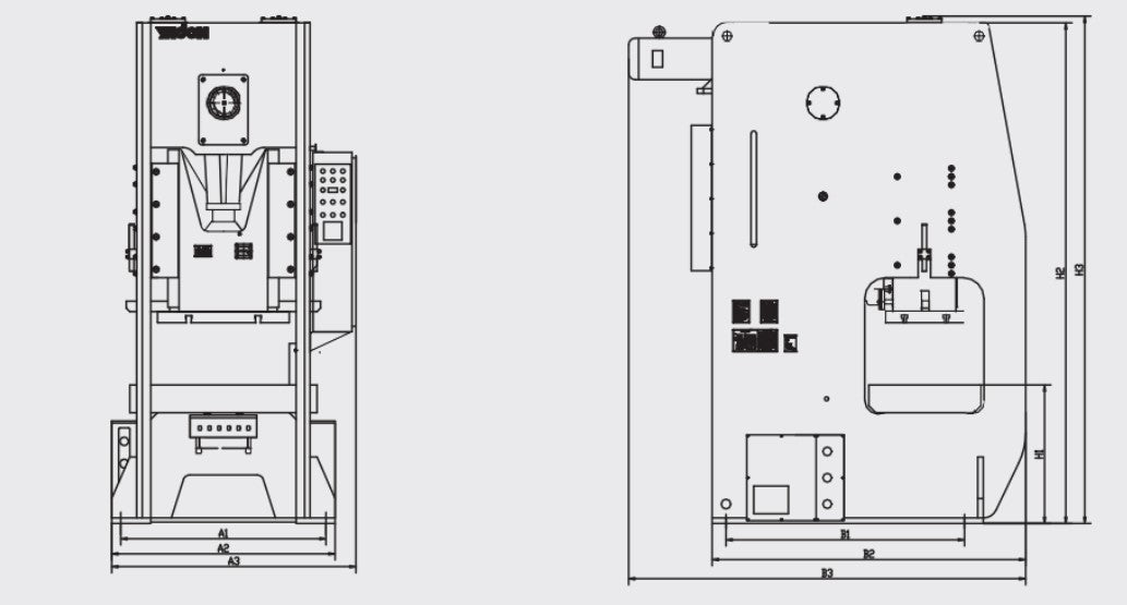 JY21 Series Semi-Closed Type Fixed Table Press