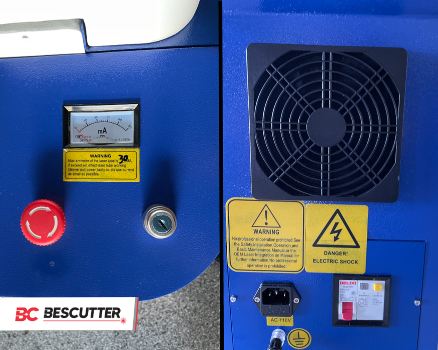 ALL SYSTEM INCLUDED BESCUTTER WORKFORCE [4'X8' - 5'X10] CO2 LASER CUTTER & ENGRAVER SYSTEM | 150W - 300W | DOUBLE WORK PLATFORM - BesCutter Laser Cutters and Engravers