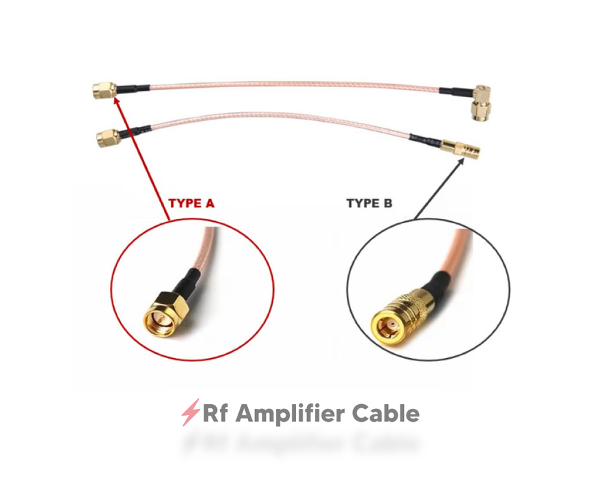 Cable amplificador de RF