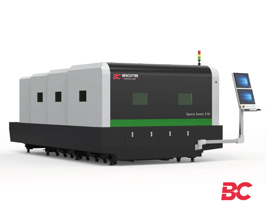 SPACE SAVER ALTA POTENCIA | 1500W-12000W | Máquina de corte láser para láminas metálicas