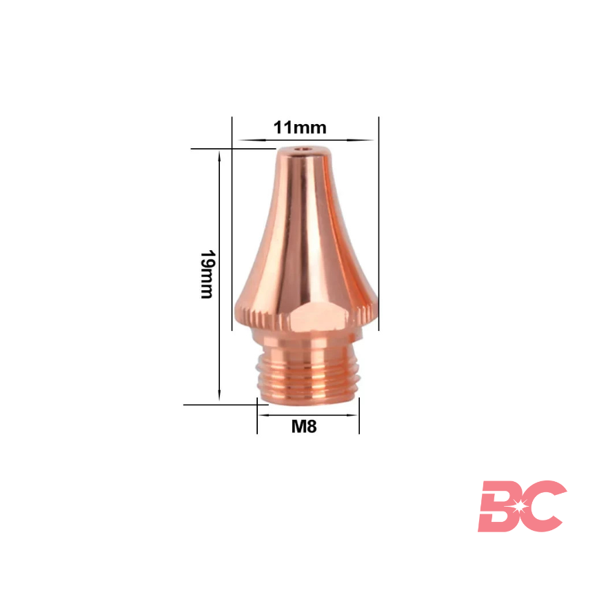 D11-H19-M8 Boquillas de Cobre | BOCI