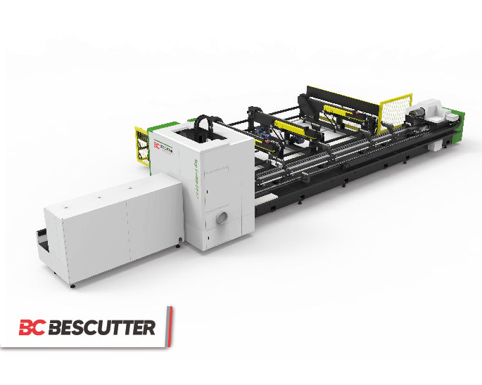 HYTUBE 2000W - 6000W| Máquina de corte de tubos por láser de fibra con arga Automática de Tubos