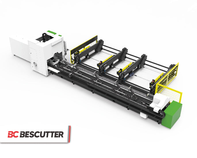HYTUBE 2000W - 6000W| Máquina de corte de tubos por láser de fibra con arga Automática de Tubos