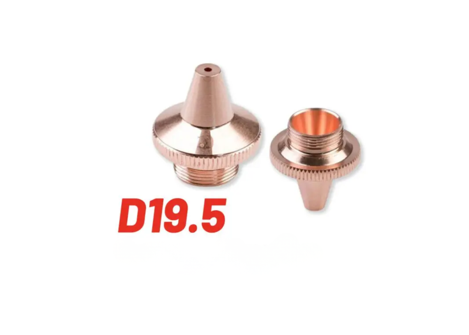 D19.5 Boquillas de Cobre | Cabezal láser de fibra de tubo Raytools