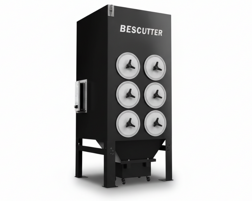 Colector de Polvo BesCutter 4-6 Núcleos para máquina de corte por láser de fibra